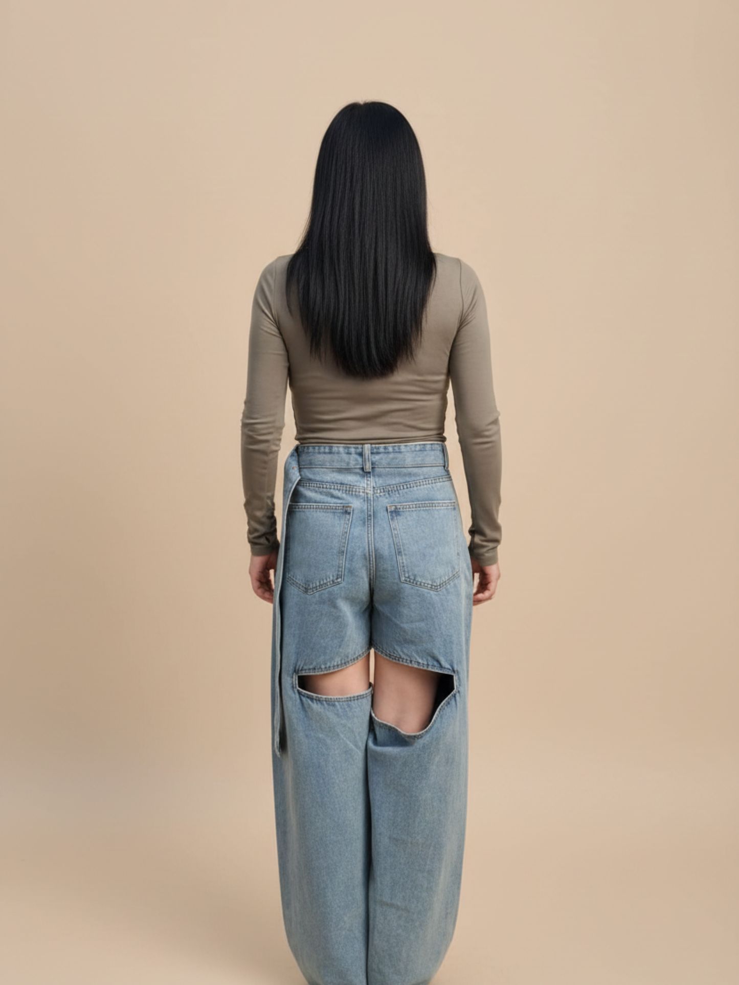 JEANS CUT-OUT REBEL