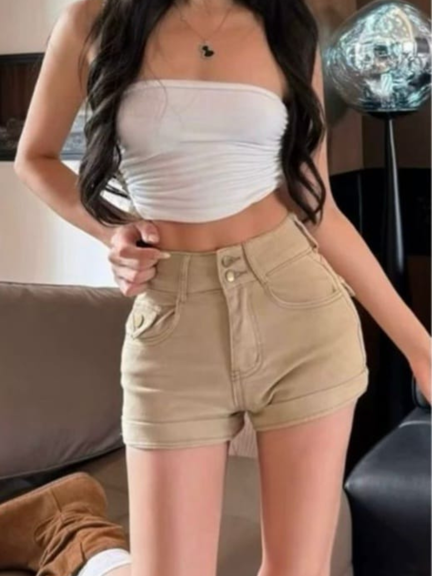 SHORTS HIGH WAIST